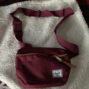 Herschel Burgundy Crossbody/ Fannypack